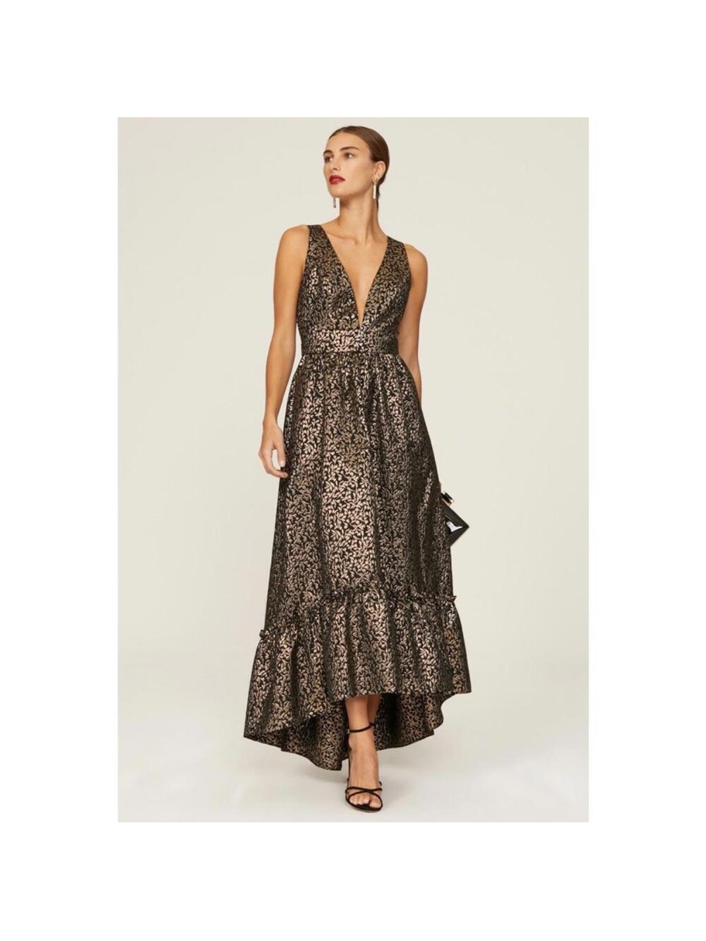 Hutch high low sleeveless dress